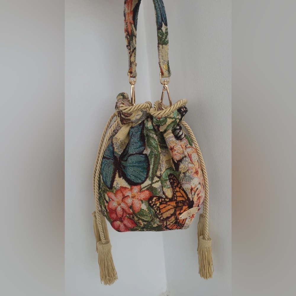 Butterfly Tapestry Mini Bag